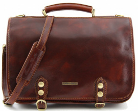 Портфель мужской кожаный на два отделения Tuscany Leather TL10068