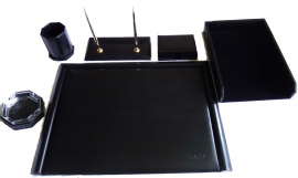 Настольный набор из кожи для руководителя (6 предметов) E900 EMINSA