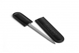 Нож с ножнами для корреспонденции Черный/Черный Treccia