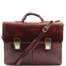 Портфель мужской кожаный на два отделения Tuscany Leather TL141144