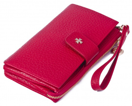 Клатч кожаный мужской 9243-N.Polo Red VASHERON NARVIN