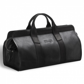 Дорожная кожаная сумка BRIALDI Cremona (Кремона) black