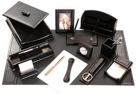 Набор настольный из кожи для руководителя U9 (13 предметов)