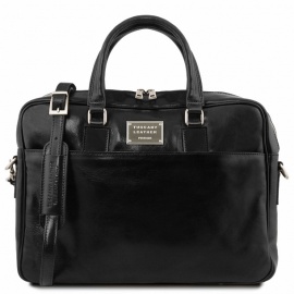 Портфель кожаный для ноу тбука с2я отделениями Tuscany Leather TL141894