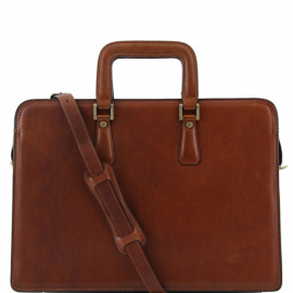 Портфель мужской кожаный на три отделения Tuscany Leather FC140573