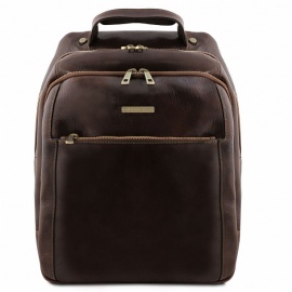 Кожаный рюкзак для ноутбука с 3-я отделениями Tuscany Leather TL141402