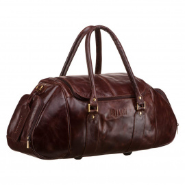 Дорожно-спортивная кожаная сумка BRIALDI Modena (Модена) brown
